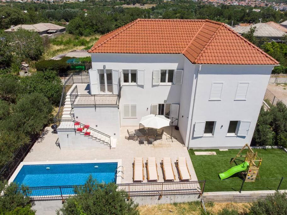 Villa Aquero -With Private Pool Vranjic Eksteriør billede