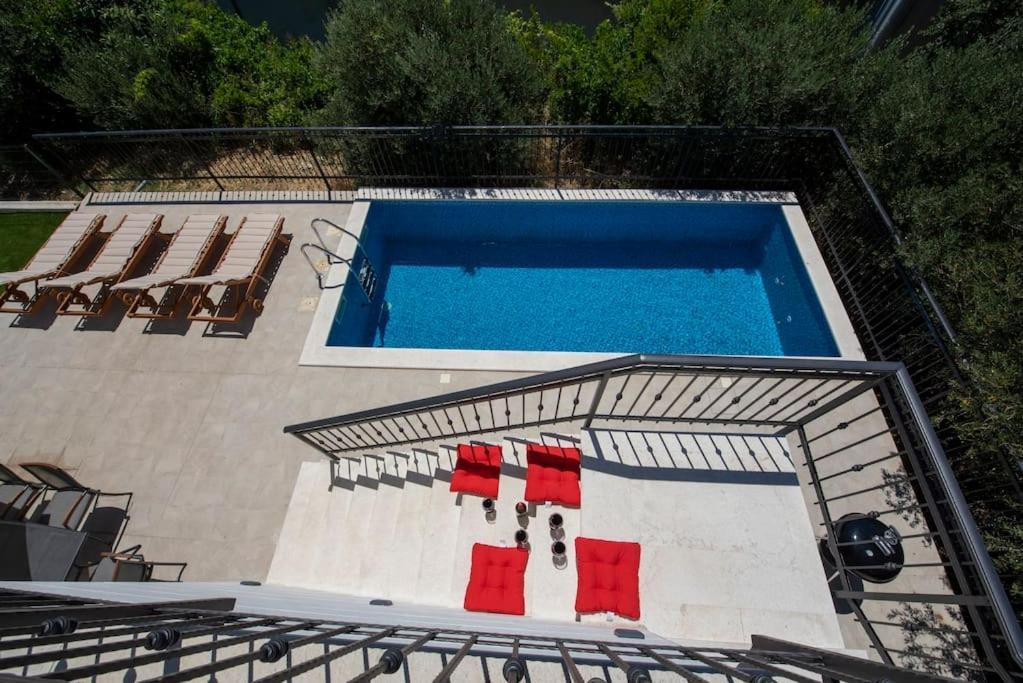 Villa Aquero -With Private Pool Vranjic Eksteriør billede